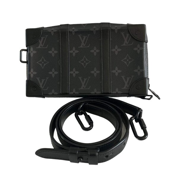 Louis Vuitton Monogram Eclipse Soft Trunk Wallet Black - Picture 1 of 7